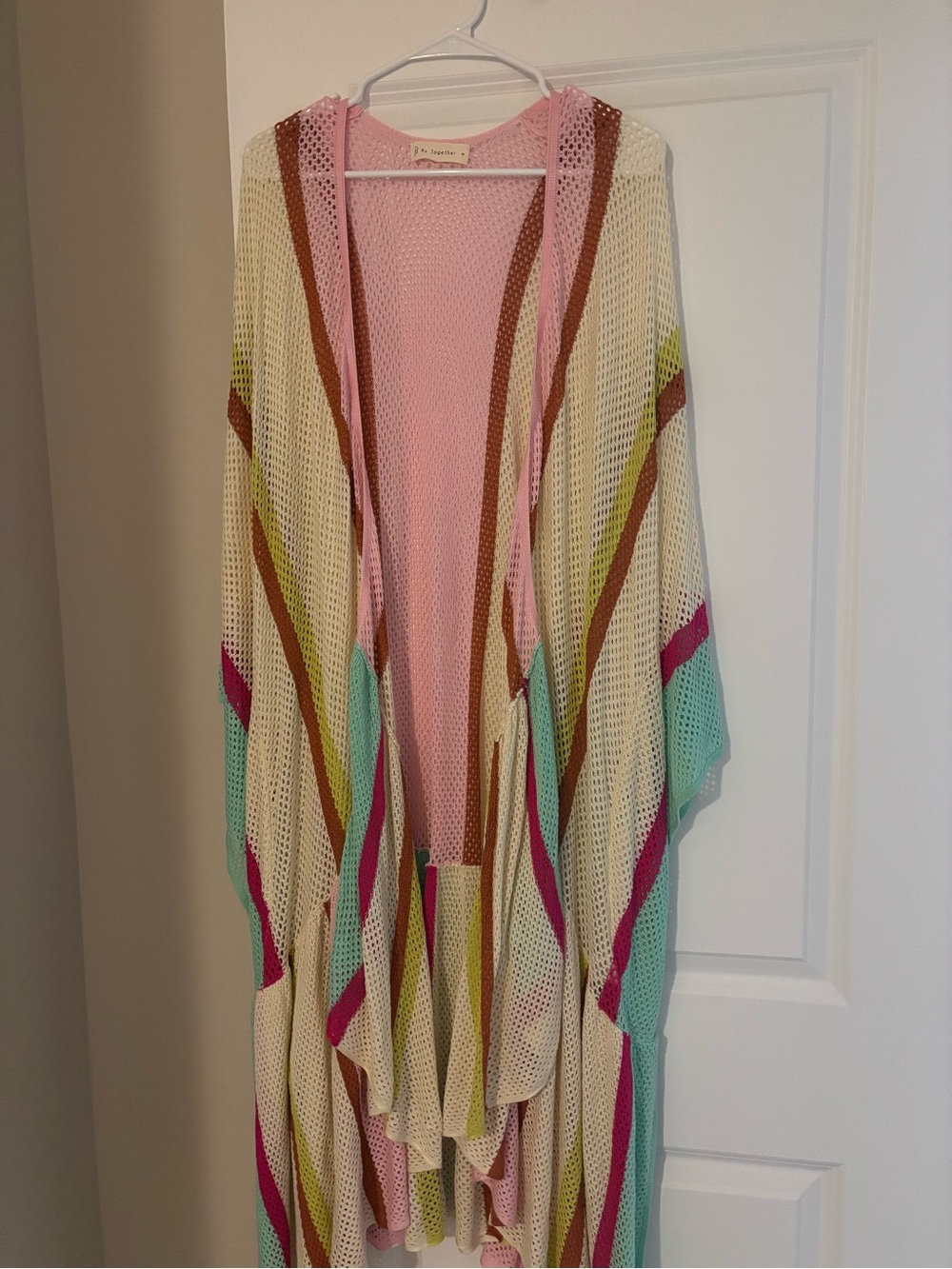 STUNNING Open-Knit Women's Cardigan Sweater!!